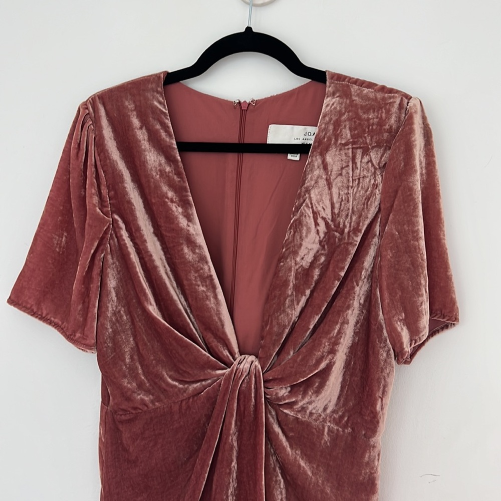 Floor Length Velvet Dress